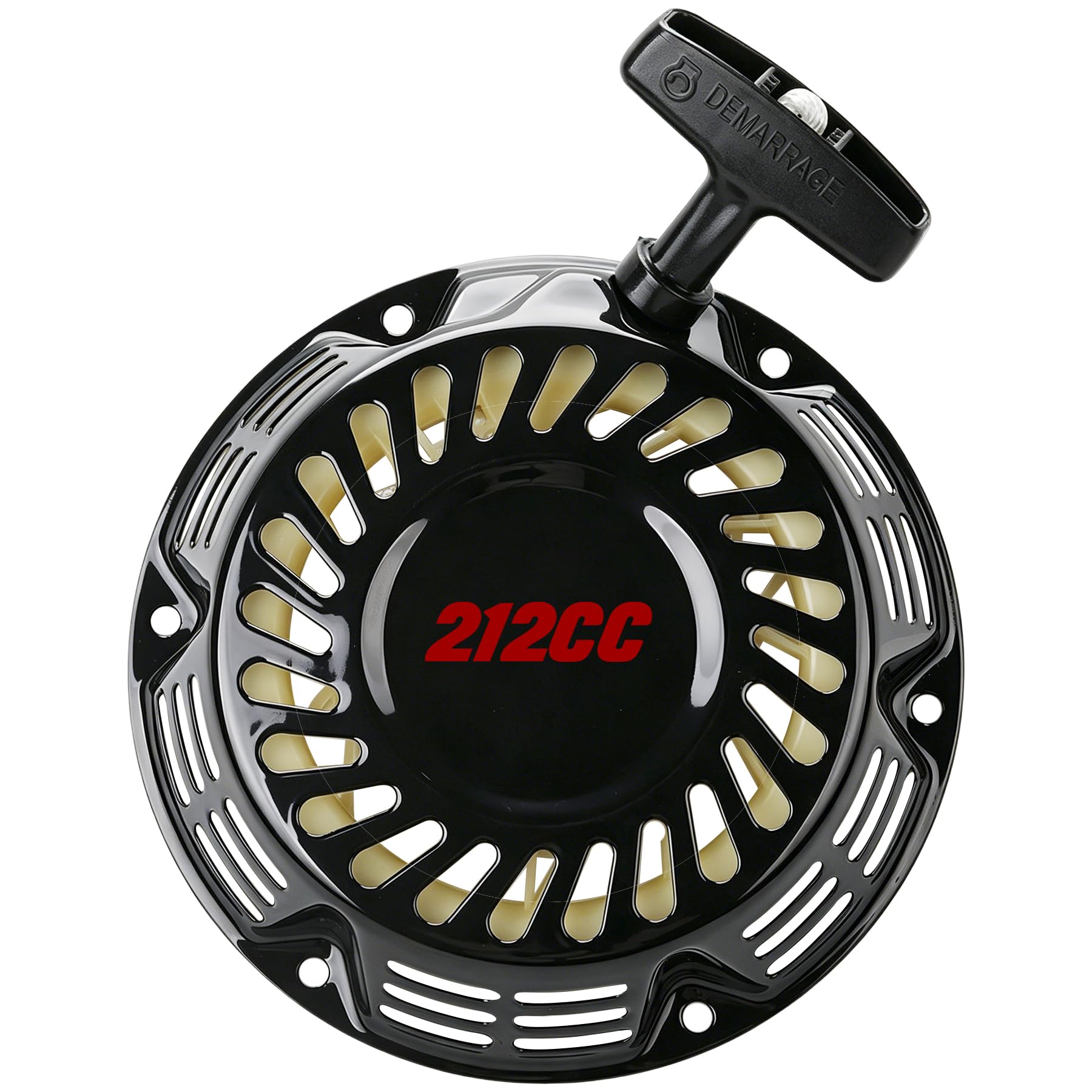 Cubierta de arranque para Harbor Freight-Predator Rato 212cc 6.5HP 7HP OHV Motor Go Kart Pit Bike Generador cortacésped