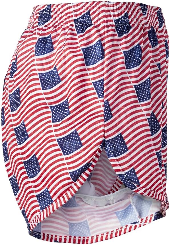 Soffe Mens Mens Printed Running Shorts, 2.25" Inseam, Silkie Ranger Panty - Image 4