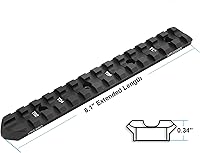 Vista 2 de UTG PRO Montaje de riel Picatinny modelo 870 (TM) fabricado en EE. UU