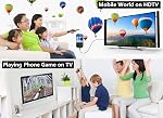 HDMI Adaptateur USB Câble de type C MHL 4K Convertisseur de vidéo Cord Compatible Samsung Galaxy S24 S23 S22 S21 S20 S10 Remarque 20 LG V35 Téléphone Android iMac MacBook pour les miroirs & Chargement au moniteur du projecteur TV