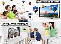 Vista 8 de Adaptador HDMI USB tipo C Cable MHL 4K convertidor de video compatible Samsung Galaxy S24 S23 S22 S21 S20 S10 Note 20 LG V35 Android Phone iMac