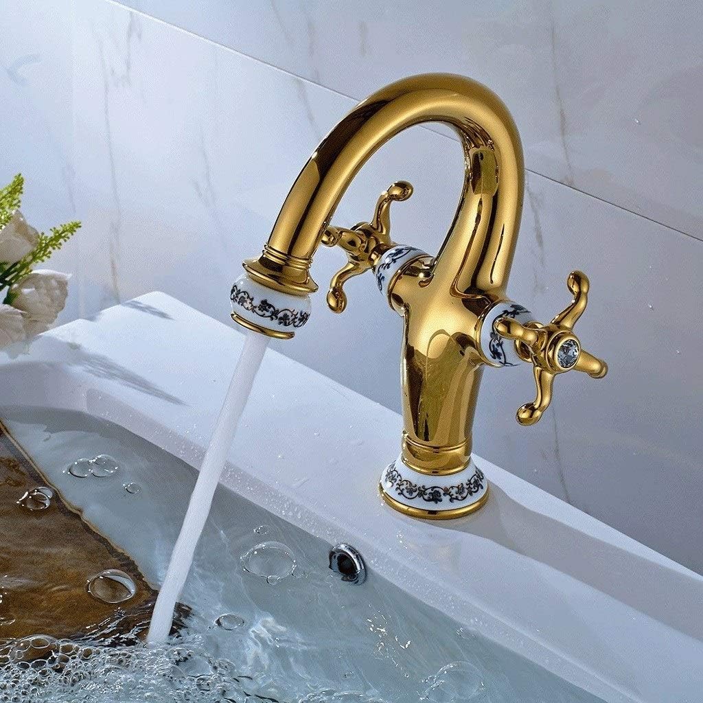 Basin Faucet White Chrome Waterfall tap washbasin Bath faucets Brass Basin Mixer