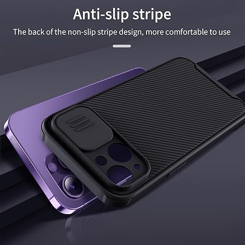 Miniatura 3 de Hitaoyou Funda magnética para iPhone 13, funda protectora de cámara para iPhone 13 compatible con carga MagSafe con cubierta deslizante para lente,