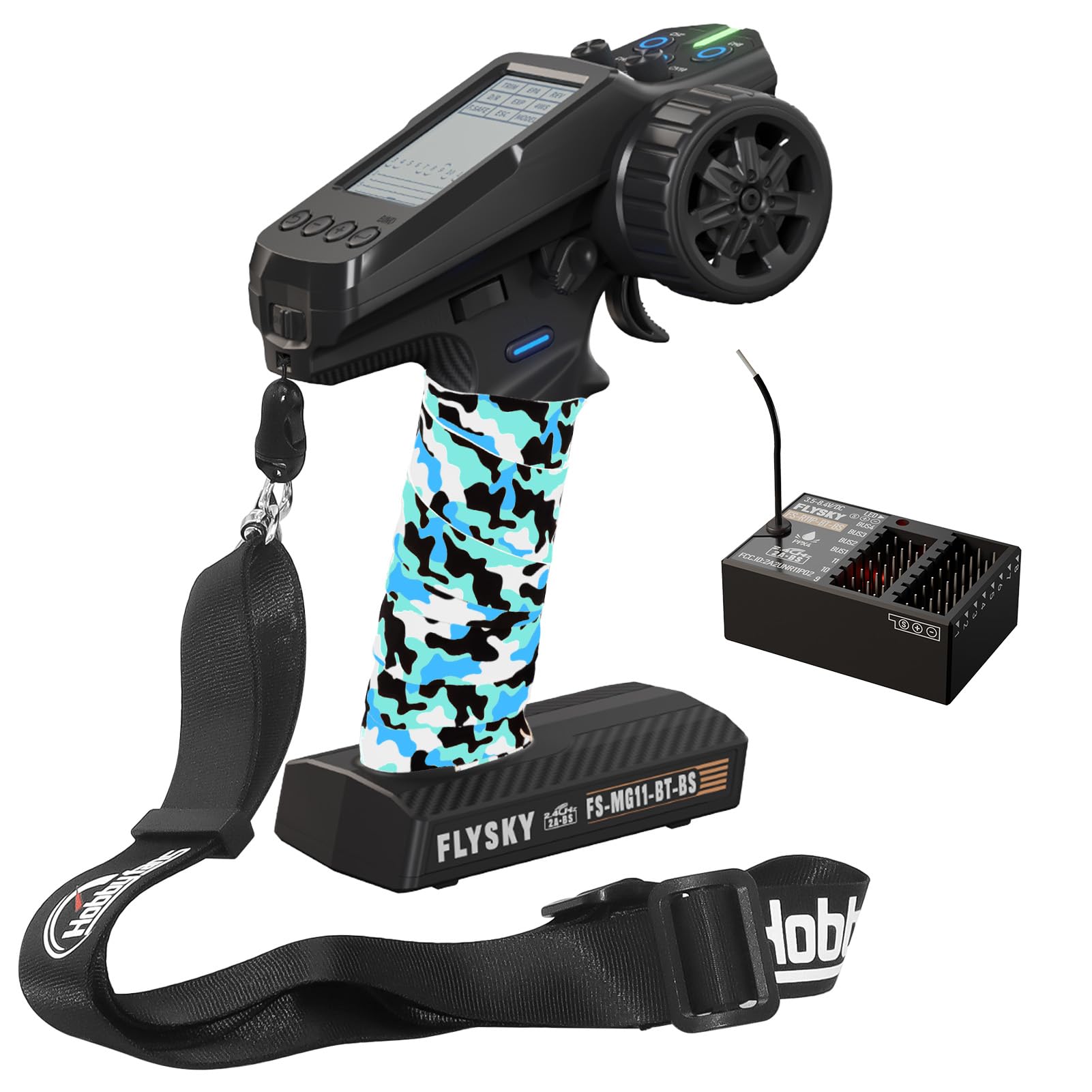 Amazon | Flysky FS-MG11 2.4GHz 11CH 無線送信機 FS-R11P受信機付き