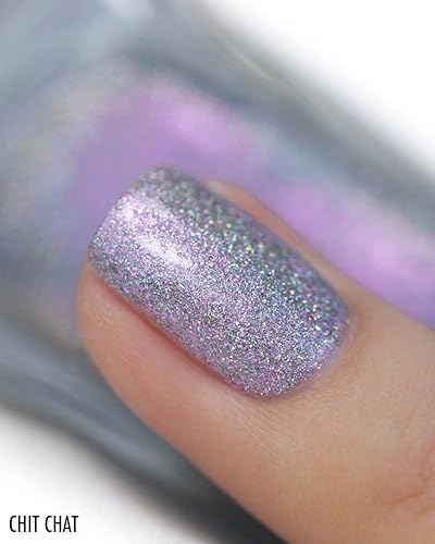 Miniatura 1044 de ILNP Madison Ave Esmalte de uñas holográfico metálico rosa antiguo