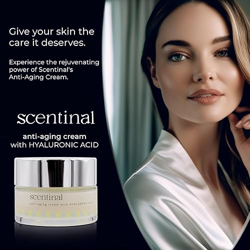 Miniatura 4 de Crema antienvejecimiento Scentinal - Hidratante nutritivo de ácido hialurónico para piel juvenil 1.7 fl oz1.7 oz