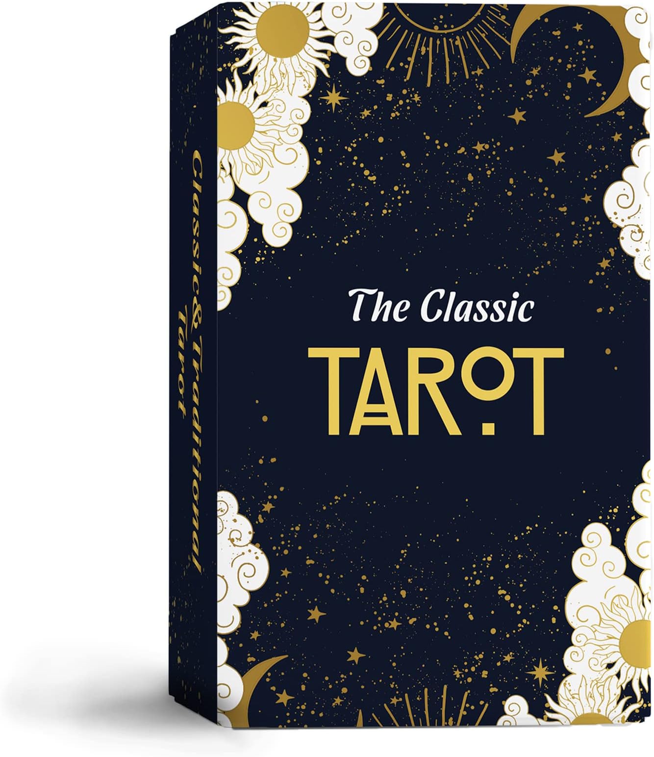 Hunnee Tarot Cards Deck with Guidebook Booklet Set for Beginners and Experts Readers, 78 Classic Traditional Tarot Deck Standard Size 4.75" x 2.75", Fortune Telling Cards Game