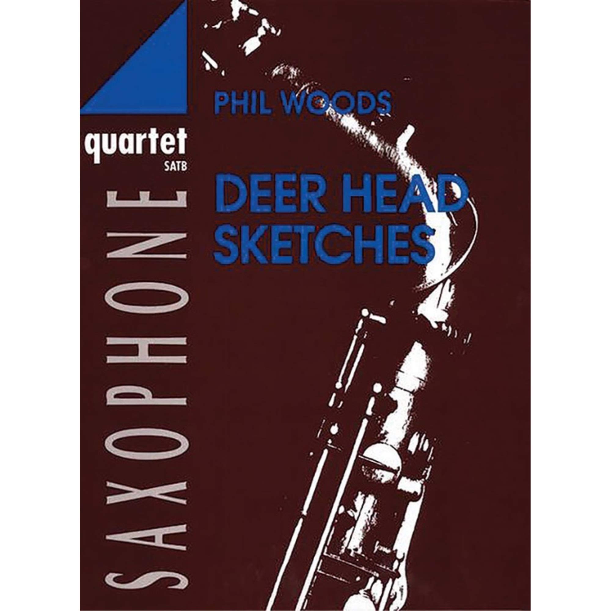 4 saxophones (SATBar) Deer Head Sketches Partition et parties pour quatuor