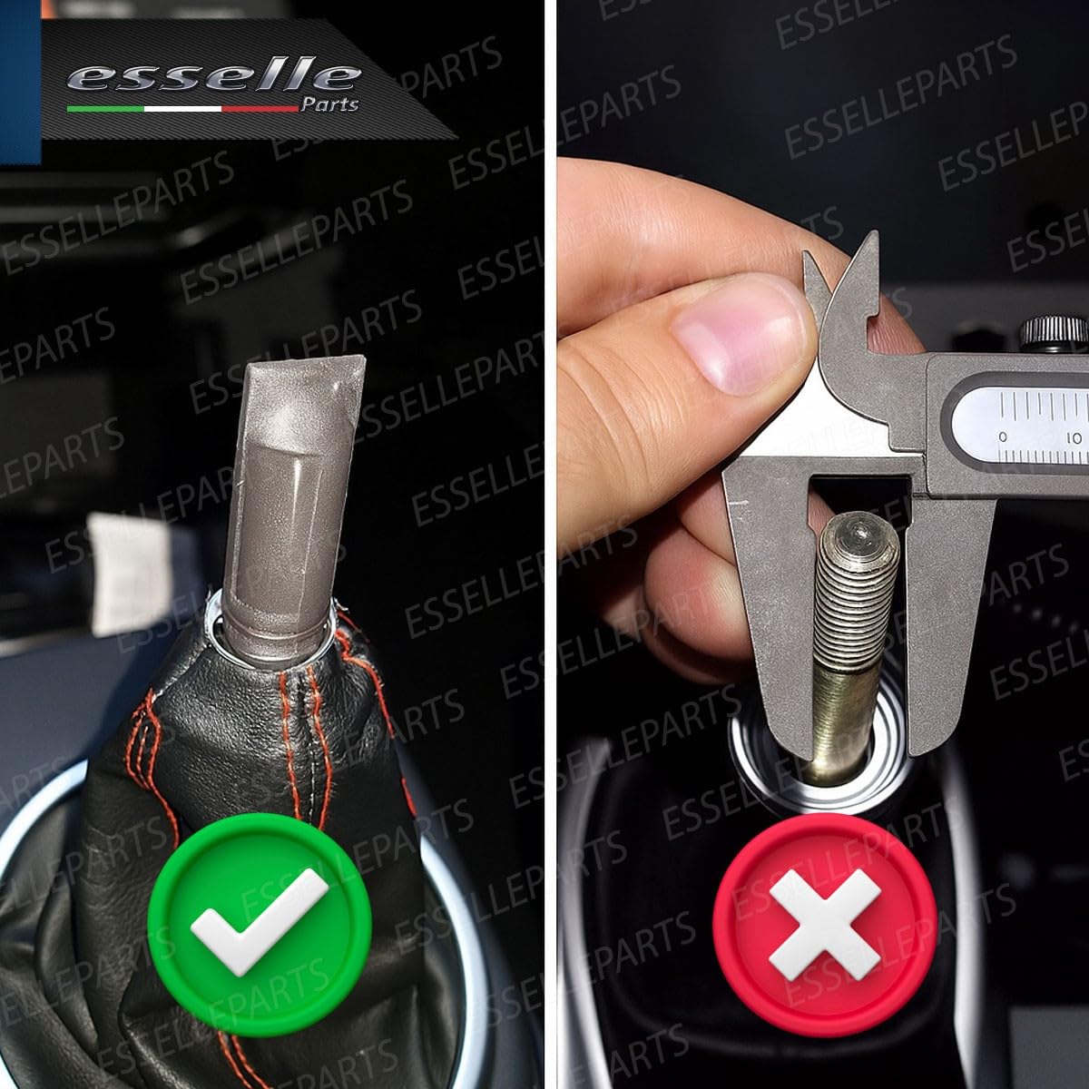 Pomello Leva Cambio per Opel Agila B 5 marce nero e cromato | Ricambio Specifico Plug & Play | Design Ergonomico e Resistente, alta qualità