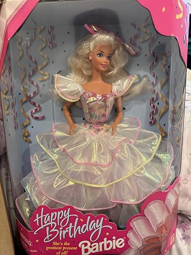 Amazon.co.jp: Happy Birthday Barbie doll - She's The Prettiest