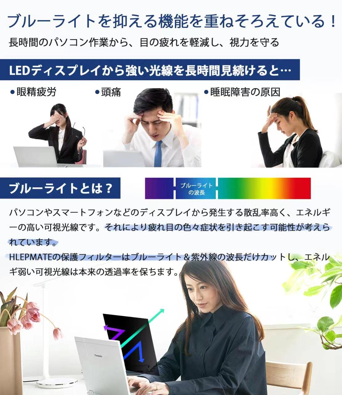 透明液晶保護フィルム PC用 Amazon | 13.3インチ 16:9 覗き見防止フィルム ノートパソコン