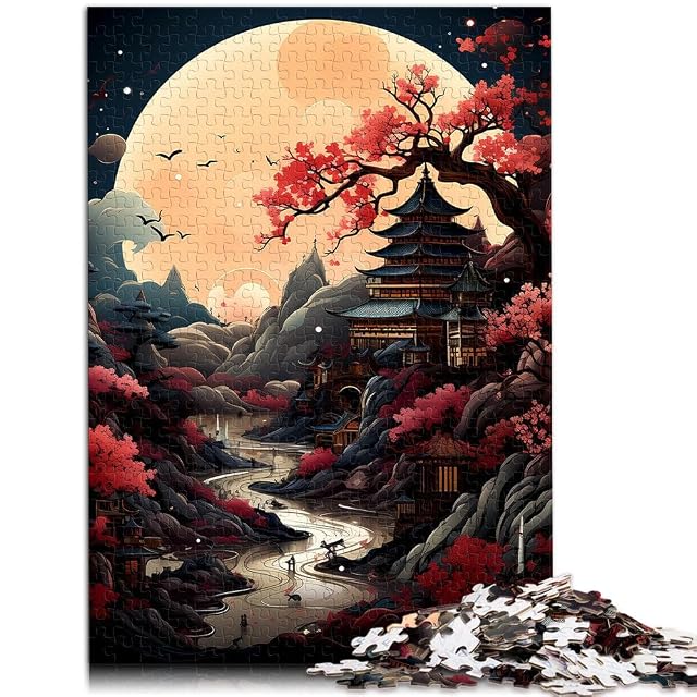 Foto 2 de 6 de Rompecabezas de 2000 Piezas para Adultos Arte paisajístico japonés Hecho de Papel，Apto para Mayores de 14…