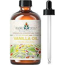 EVOKE OCCU Vanilla Essential Oil for Relaxation in The Home Office Living Room, Add to Diffuser Candle Soap - 4 Fl Oz