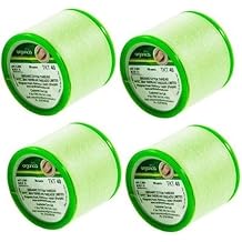 4 Spool x 300 m Organica Organic Cotton Eyebrow Threading Thread