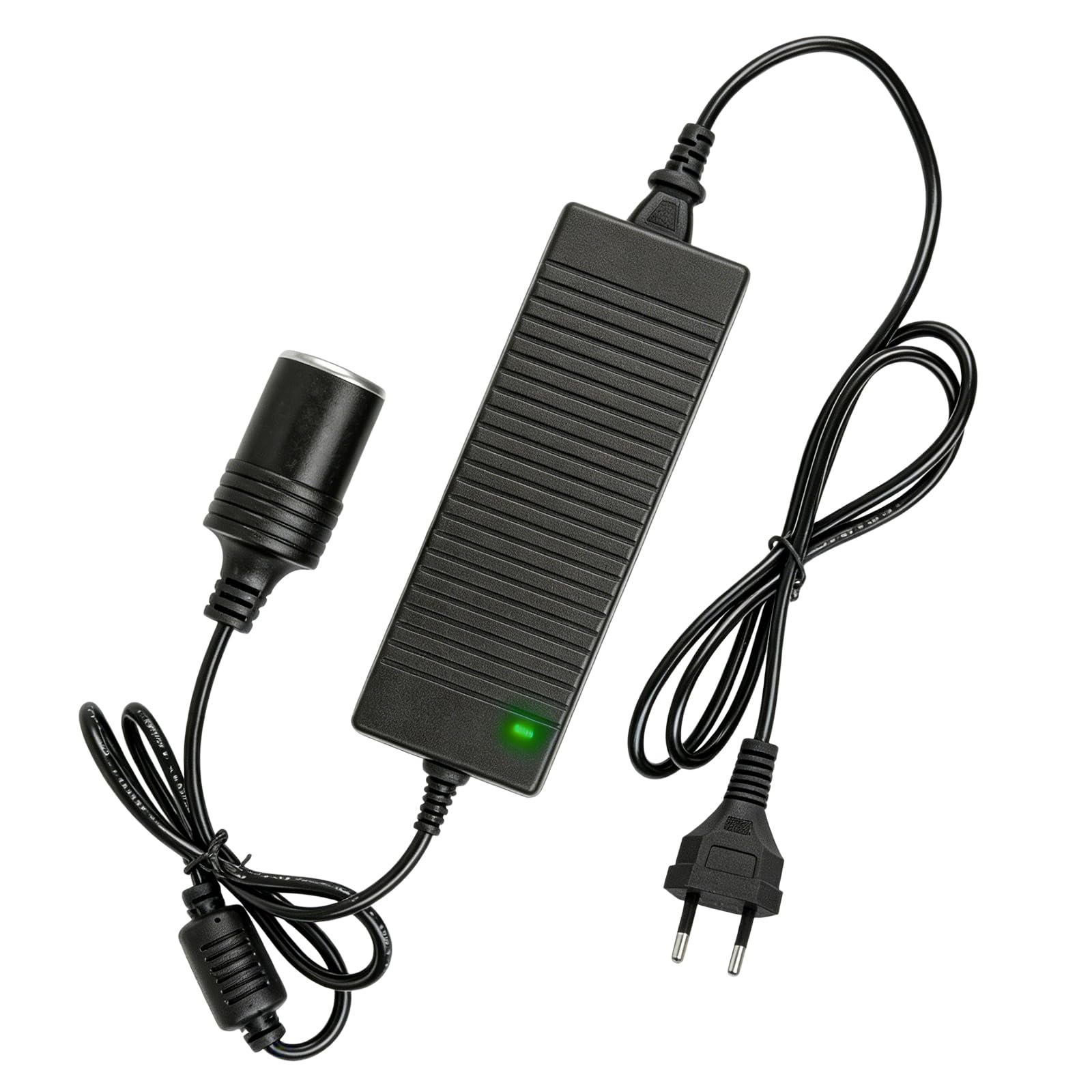 180W 15A AC à DC Adaptateur Converter, 220V vers 12V Adaptateur Allume Cigare Secteur，Adaptateur Secteur, Adaptateurs Transformateur Convertisseurs pour Glacière, Aspirateur de Voiture