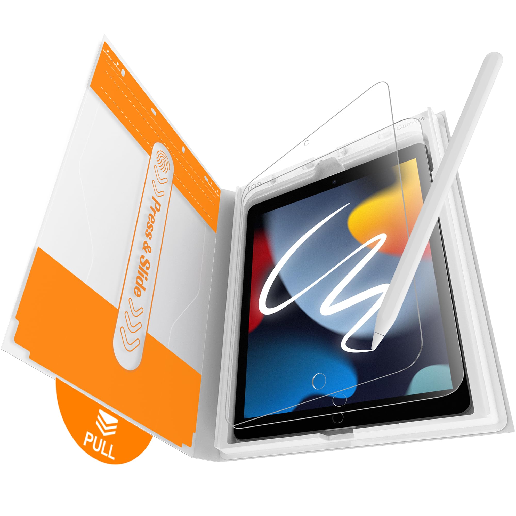 EZ-GLAZ-Paper-feel Glass Screen Protector for iPad 10.2 Inch