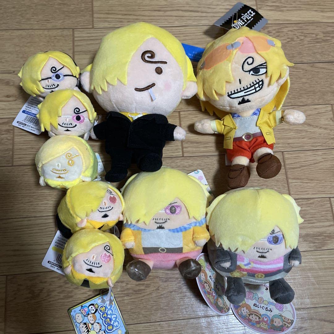 Amazon.co.jp: ONE PIECE ワンピース サンジ ぬいぐるみ 本日限りの  