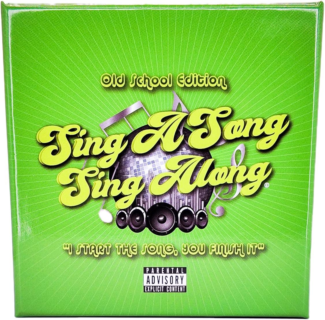 Sing A Song Sing Along Old School Edition Classic Music Trivia Card Game | Family and Friend Gatherings, Adult Game Night and Family Fun | Party Favorite
