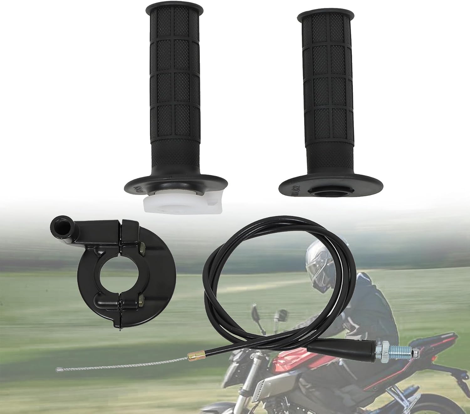 27mm Carb Carburetor Handle Grip Throttle Cable Replacement for Yamaha YZ80 YZ85 1974-2013 Carb