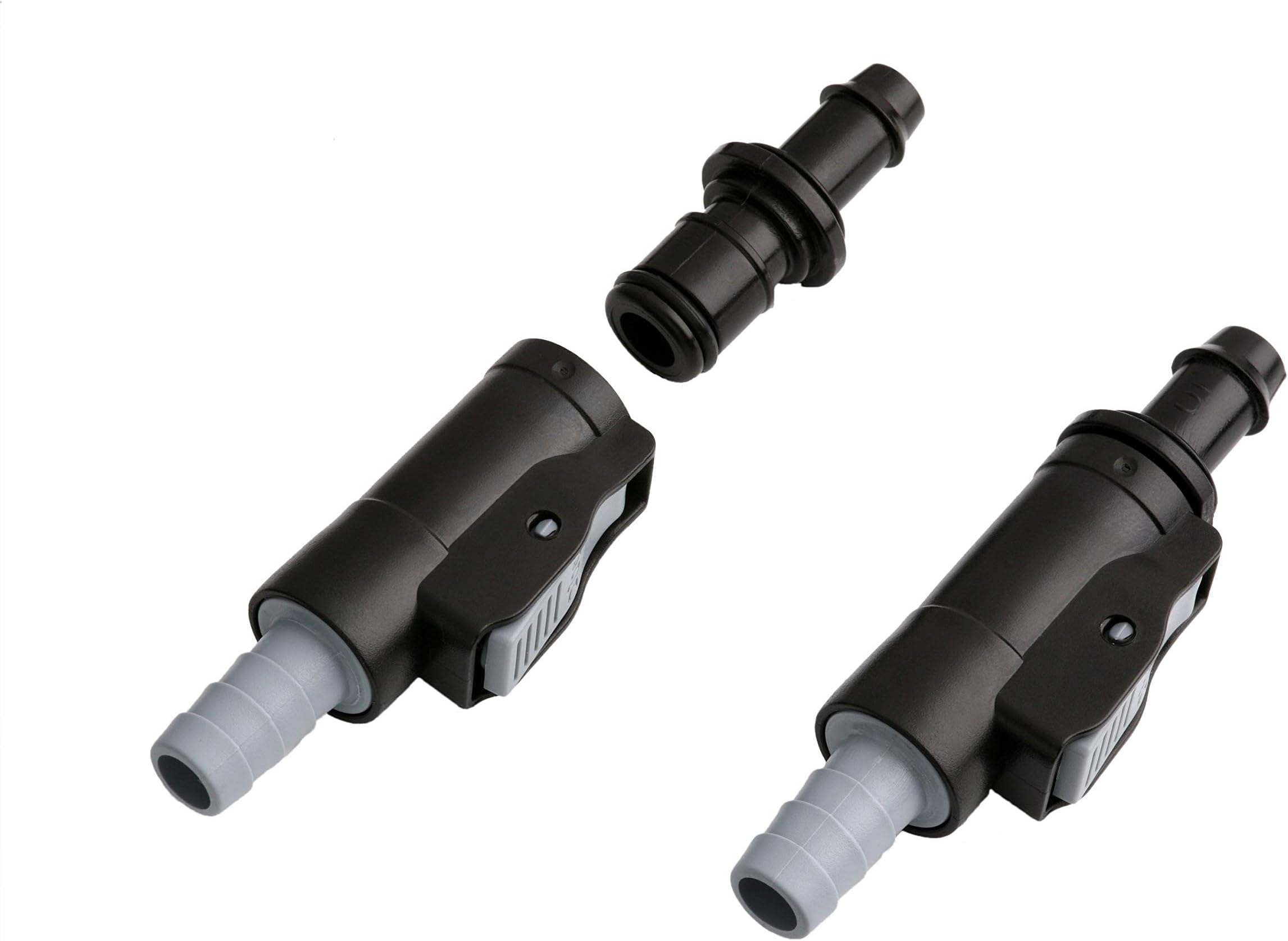 Source SQC Quick Connect - Quick Connect Element for Easy Connection to Hydration System - Tight Seal with Integral Shut Off Mechanism, Black