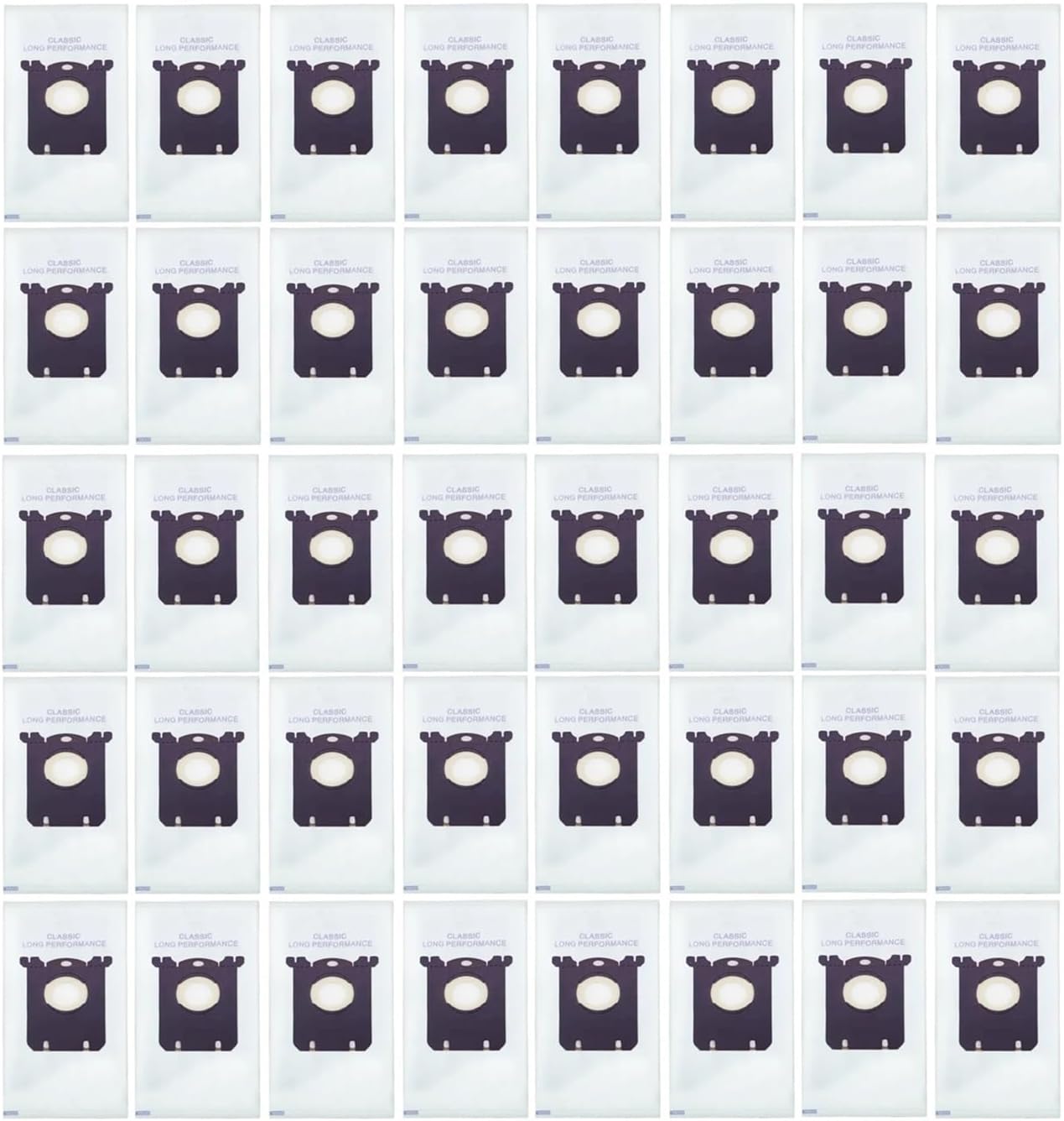 Dust Bag,Compatible For Electrolux E201B For Philips FC8021 GR201,Compatible For AEG S-Bag FC9049 HR8500 FC9150,Revacuum Cleaner Accessories(40 Pcs)