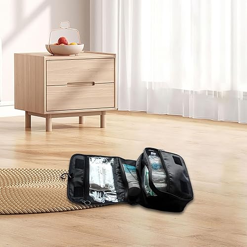 Miniatura 6 de Exquisita bolsa de viaje para suministros de ostomía y colostomía, la mejor opción para personas postoperatorias, con configuración colgante y