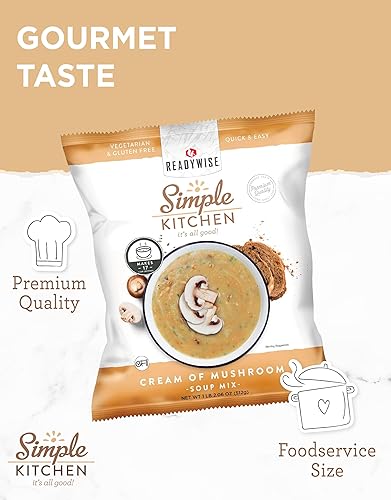 Vista 12 de READYWISE - Cocina simple, macarrones y queso, 16 porciones por paquete, MRE, vegetariano, senderismo, artículos esenciales de campamento