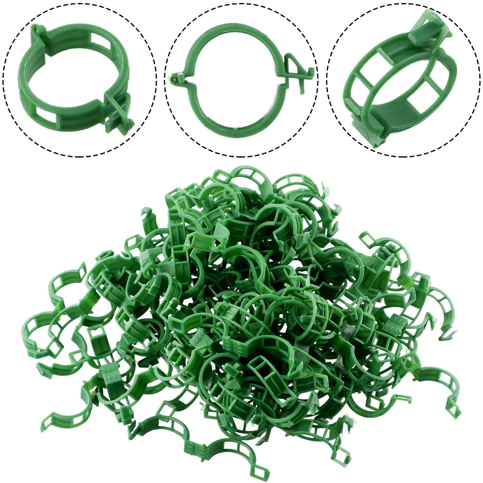 Lot de 1000 attaches en plastique pour plantes grimpantes