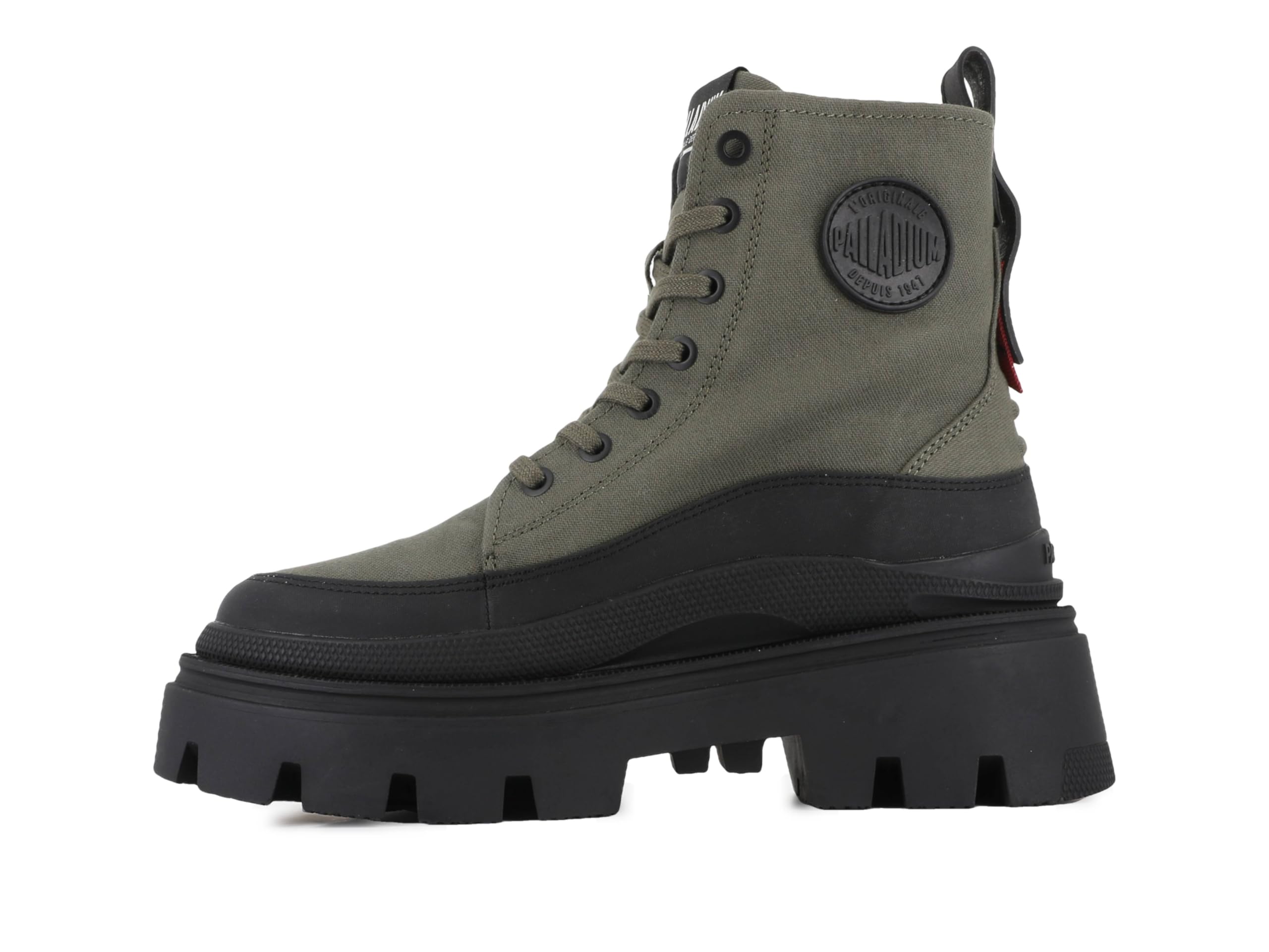 Palladium Pallasquad Zip TX, Botas Cortas al Tobillo Mujer