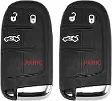 Telecomando Per Auto Chrysler E Dodge - 5 Pulsanti, 433MHz, Con Chiave Portiera - Foto 2