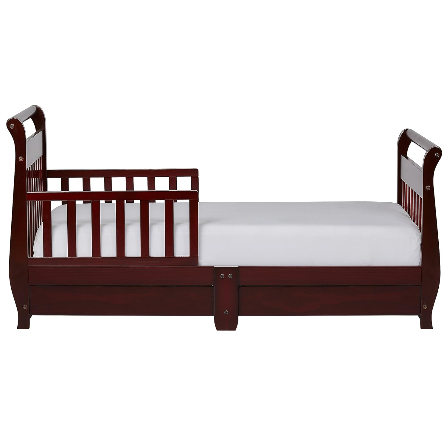 Dream On Me Toddler Bed with Storage Drawer Cherry Baby