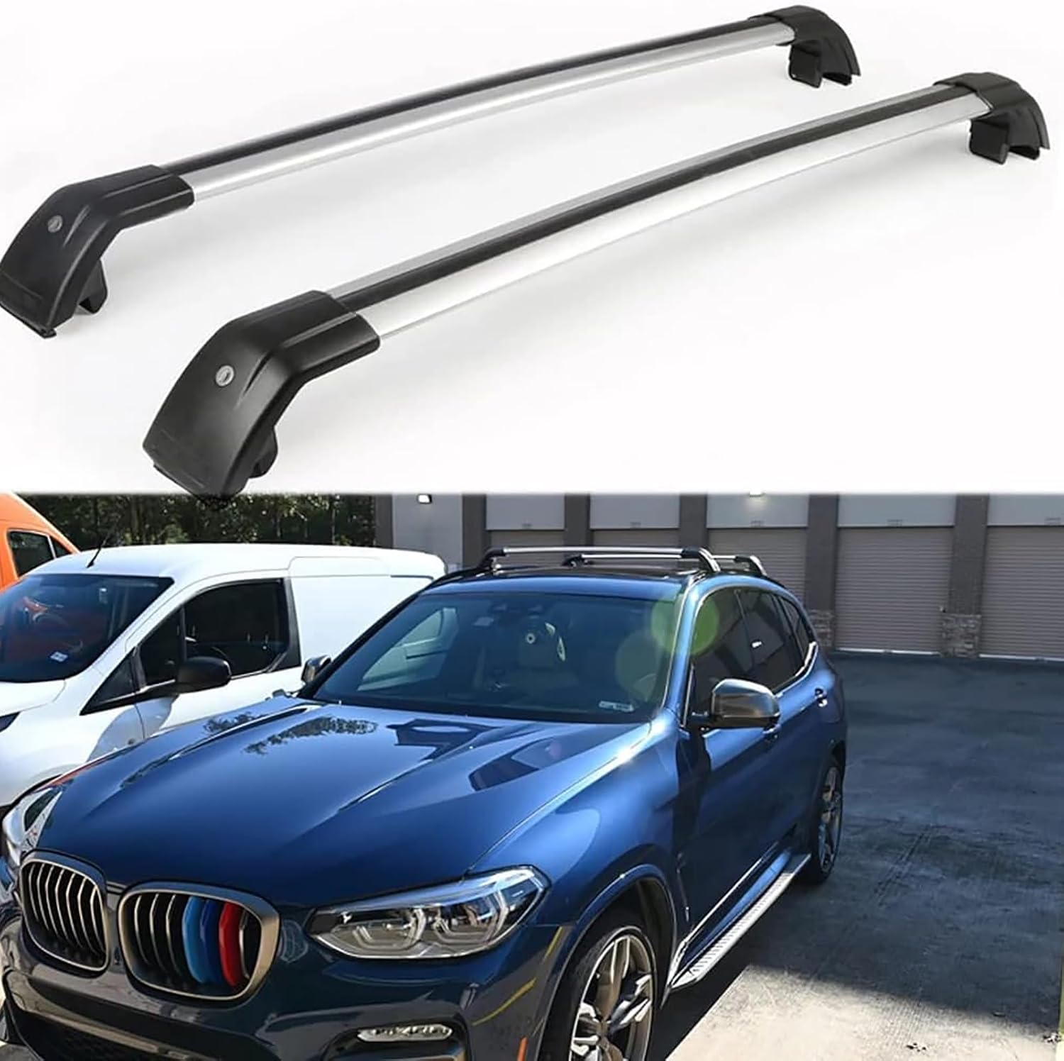 2 Stück Auto Querträger Dachträger Für BMW X3 G01 2018-2022, Aluminium ...