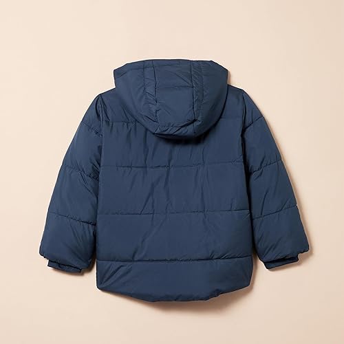 Miniatura 3 de Tienda Essentials Chaqueta acolchada pesada con capucha para bebés, niños pequeños y niños
