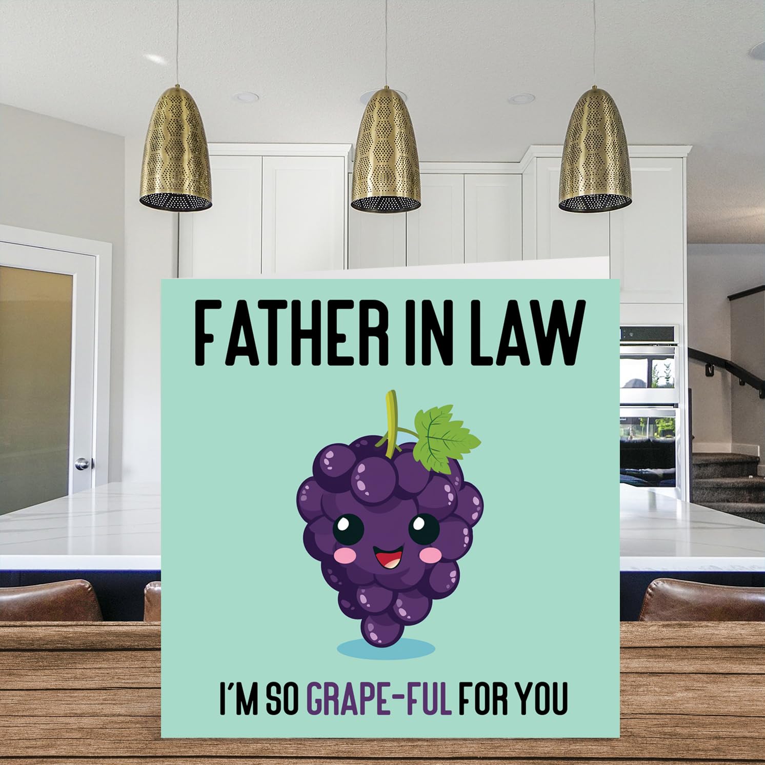 Cartes De Remerciement Pour Papa - Grape-Ful - Carte D'anniversaire