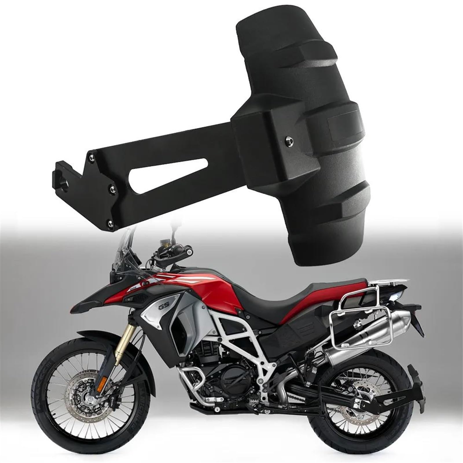 Moto Parafango Posteriore Parafango Montaggio Pneumatico della Ruota Hugger Fango Splash Guard Protector per BMW F800GS F700GS F800R F650GS 2008-2017