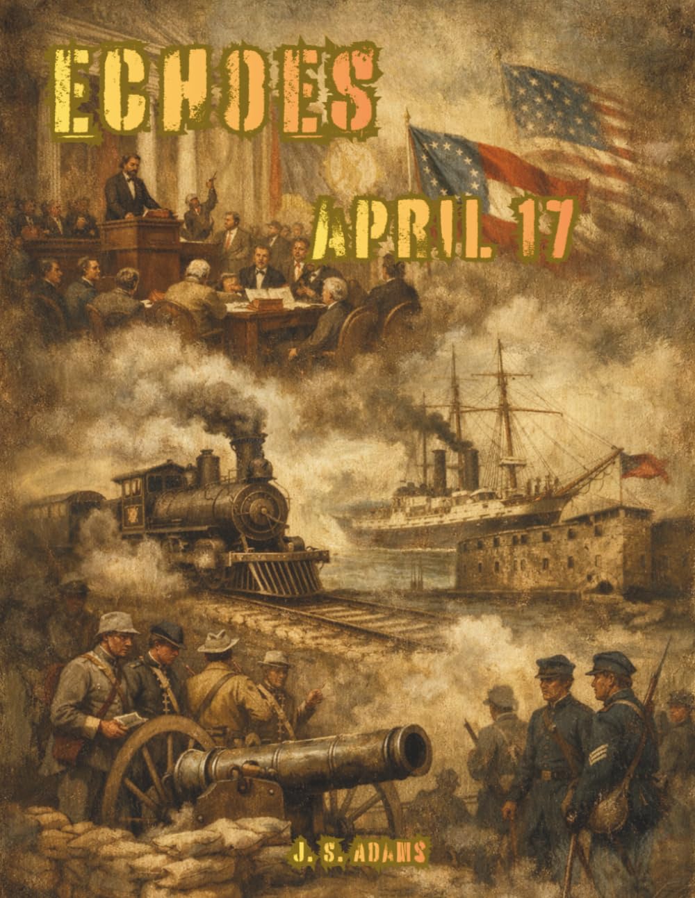 Echoes: April 17: A Coloring Journey Through April 17th in History (Echoes: A Coloring Journey Through History)
