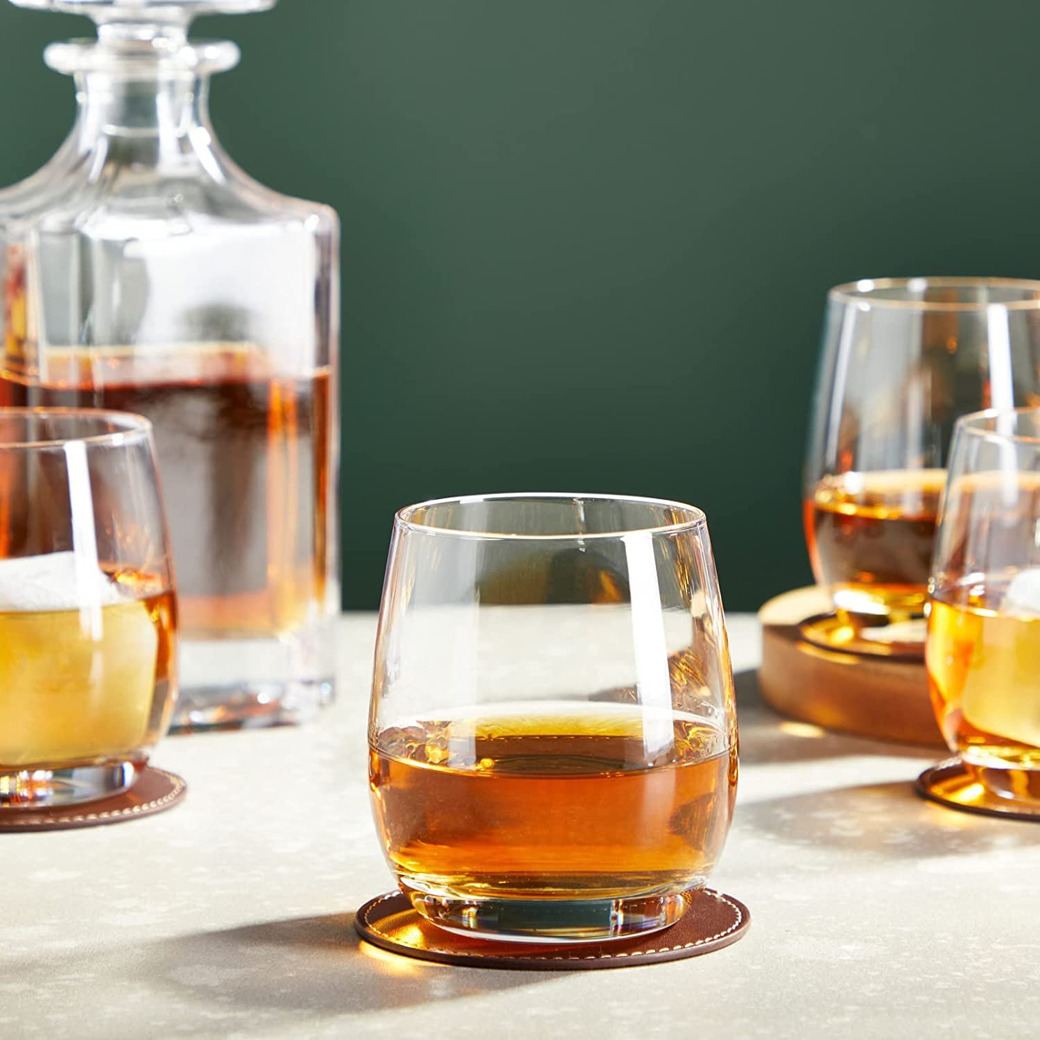 Plaza Whiskey Glasses Set of 6 - Premium Quality -16