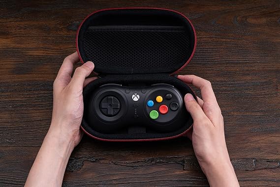8Bitdo Classic Controller Travel Case for SN30 Pro, M30 Bluetooth Controllers (Medium)