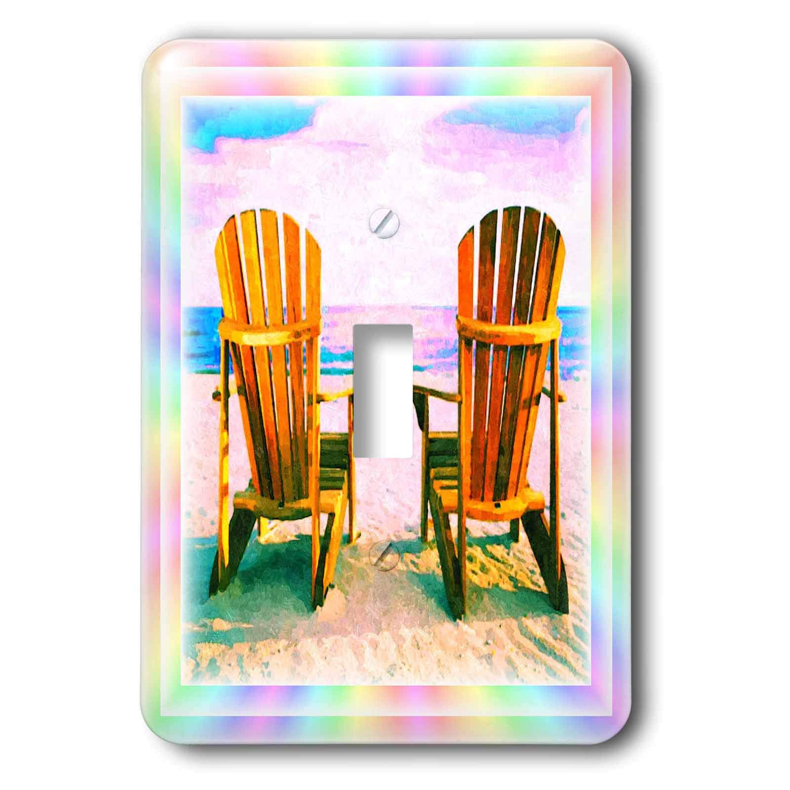 Interrupteur de finition 3dRose chaises Adirondack durable
