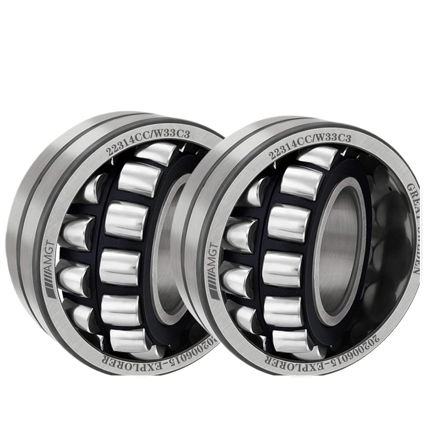 24124CA 24124CC 24124E 24124CAK 24124CCK 24124EK 24124-2RS1 24124CA-P5 24124CC-P5 24124E1-P5 AMGT Spherical Roller Bearing(24124EK-W33C3)