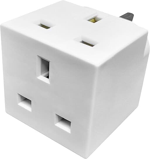 Amazon.co.uk double plug adaptor