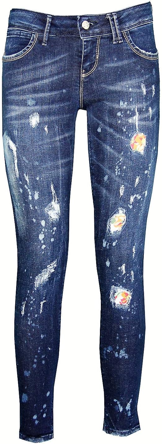 J.RODINO PANTALONE DONNA ALLA CAVIGLIA MOD JRG654/CWMP20 POWER STREECH  TESSUTO ANTI CELLULITE PUSH UP MADE IN ITALY - Jeans, 44 : Amazon.it: Moda