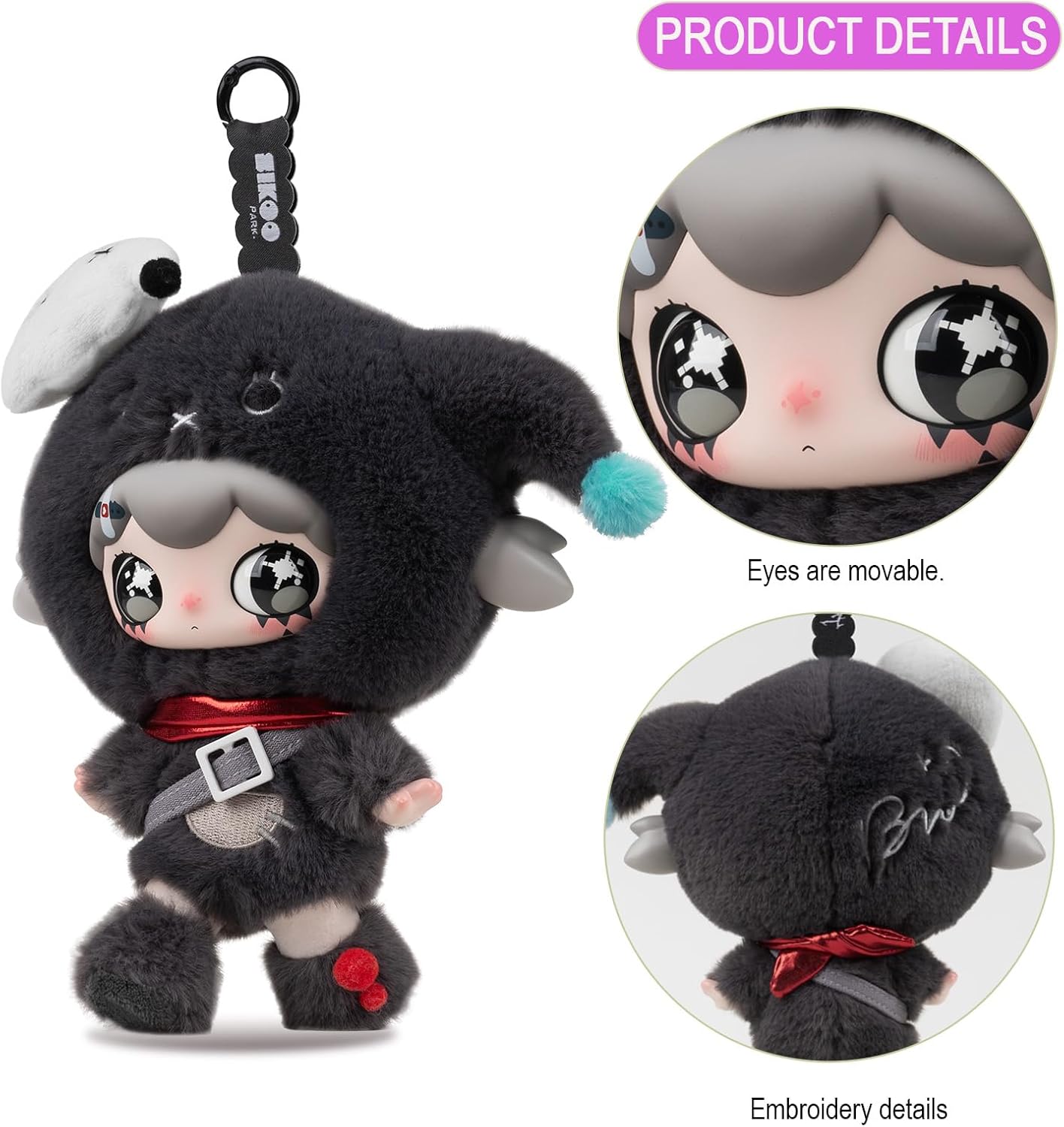 Lulumi Sweet Star Project Series 7.5 Inches Large Plush Blind Box,1 Pack Adorable Doll Stuffed Collectible Figures Keychain Soft Plush Box Birthday Gifts