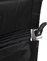 Vista 4 de Silla de ruedas Drive Medical Fly Lite de aluminio ultraligero, silla de transporte, DFL19-RD, 19", Marco rojo, 1, 1