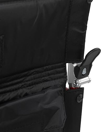 Miniatura 4 de Silla de ruedas Drive Medical Fly Lite de aluminio ultraligero, silla de transporte, DFL19-RD, 19", Marco rojo, 1, 1