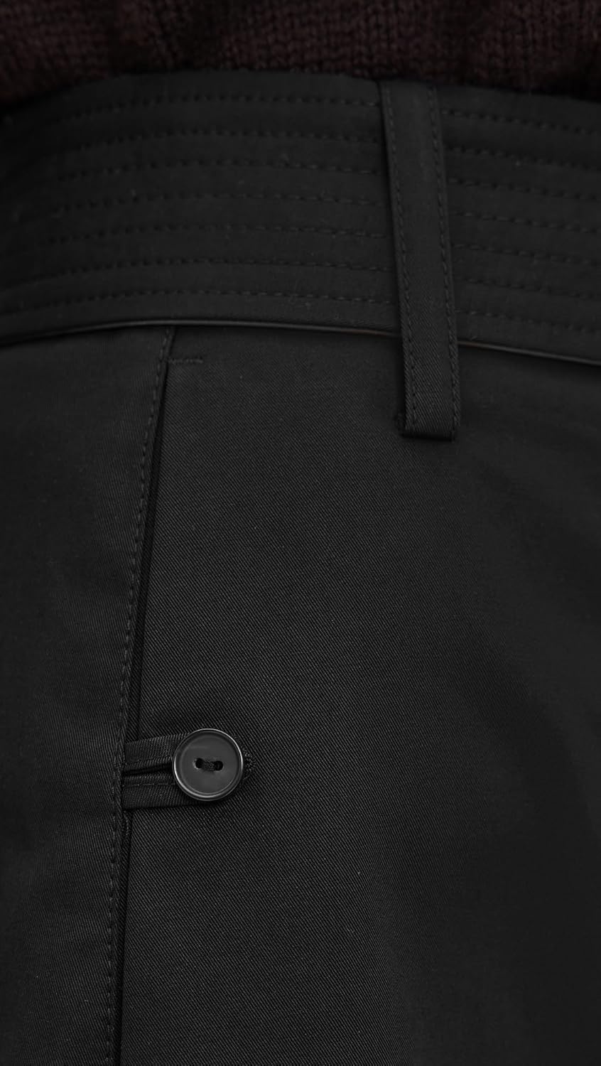 Vince Women's Faux Leather Trim Pencil Skirt - Image 6