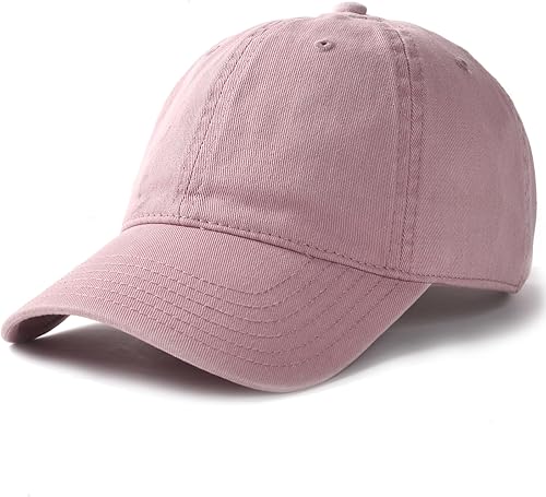 FURTALK Gorra de béisbol para hombre y mujer, 100% algodón lavado, gorra suave, ajustable, unisex, sin estructura, gorras de béisbol