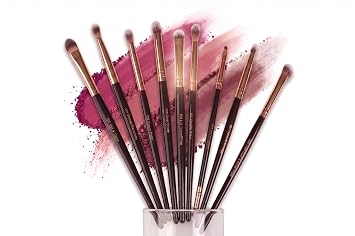 Premium Eyeshadow Makeup Brush Soft Synthetic Bristles, Precision Blending & Shading Brush for Cream & Powder Eyeshadow Professional Quality Eye Makeup Tool