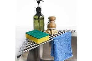 Triangle Roll-Up Sink Food Catcher