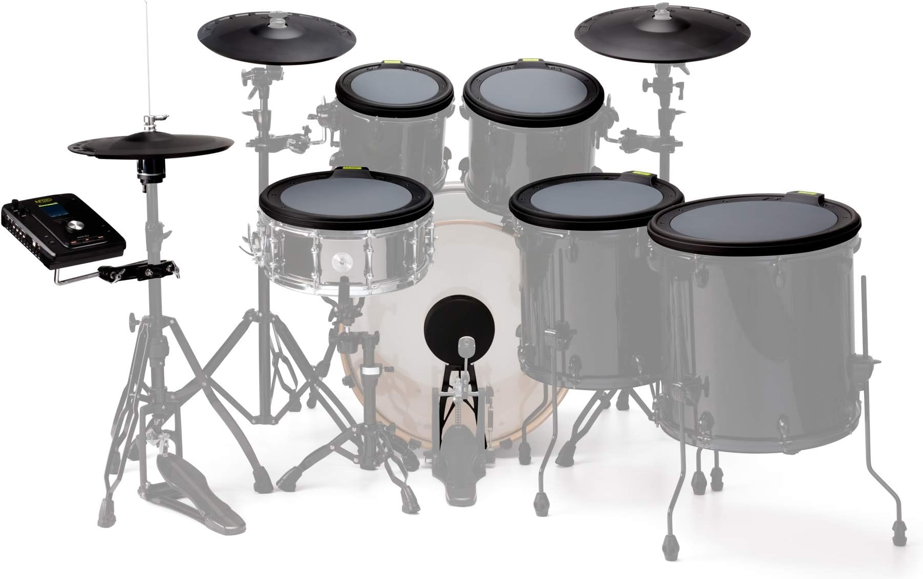 Nfuzd Audio Nspire Electronic Drum Set - 6-piece Pro Full Pack